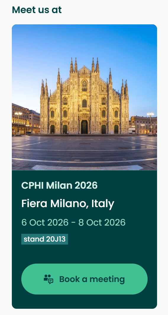 CPHI Milan 2026 — Mandi at Stand 20J13