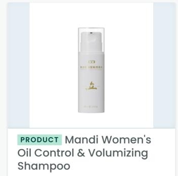 Women's Oil Control & Volumizing Shampoo