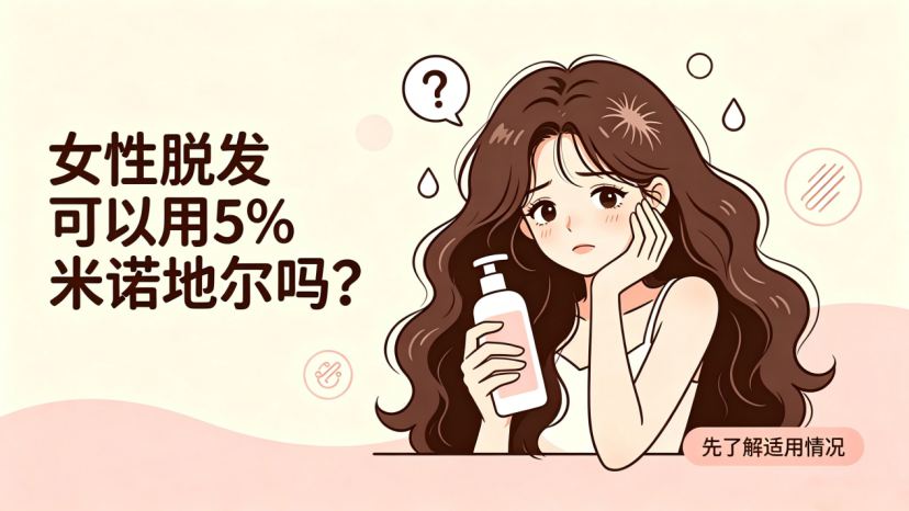 2%vs5%米诺地尔女性怎么选？权威共识认证：5%才是米诺地尔黄金浓度
